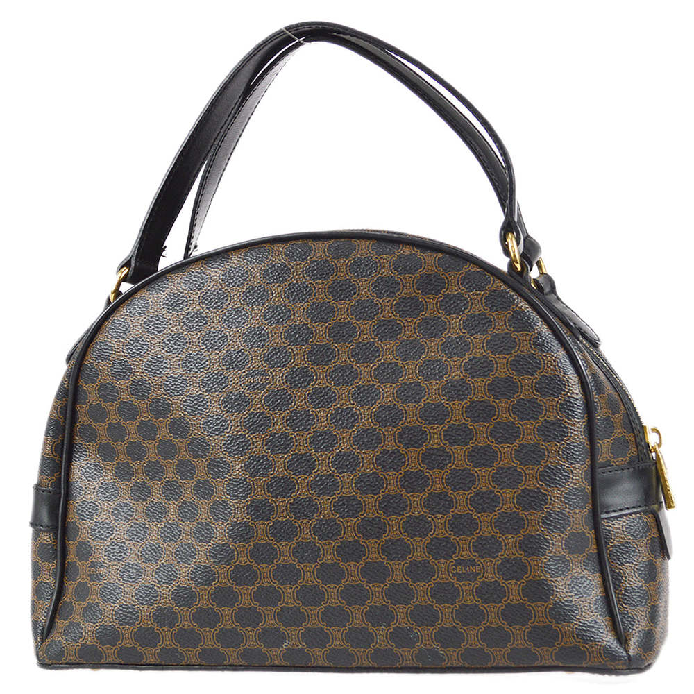 CELINE Macadam Handbag Black 180521 - Picture 2 of 10